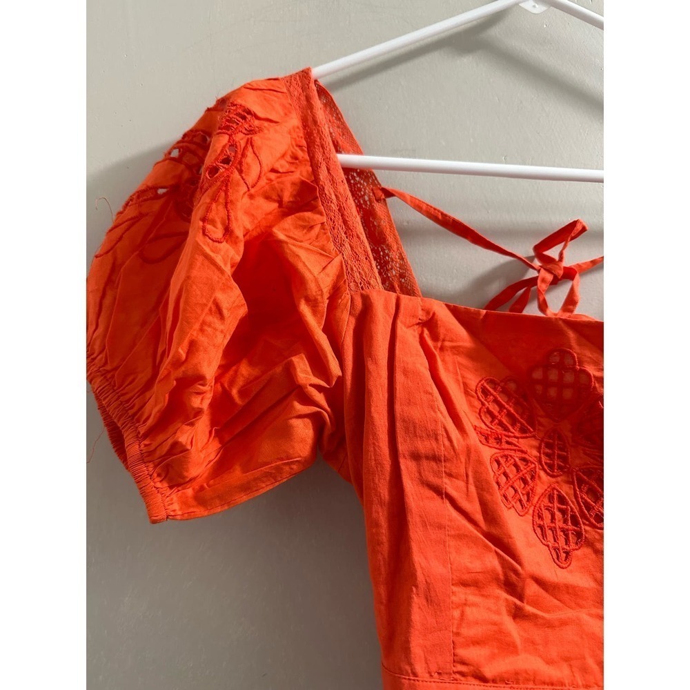 FINAL PRICE DROP✨ Band of the Free Tie Back Short Sleeve Entrada Top - Picture 2 of 5